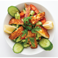 Hellimli Salata-Halloumi Salad